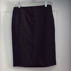 Banana Republic Black Pencil Skirt Knee-Length Work
